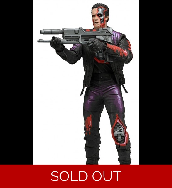 NECA Terminator Plasma Rifle T-800 Action Figure